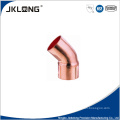 J9008 Kupfer-Montage 45-Grad-Ellbogen für Sanitär